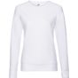 fruit of the loom Lightweight Raglan Sweat Lady-Fit white