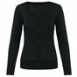 Kariban Premium Cardigan Supima® femme black