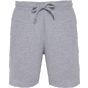 Kariban Bermuda molleton non gratté écoresponsable homme oxford_grey