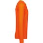 WK Designed To Work T-shirt unisexe écoresponsable manches longues coton/polyester fluorescent_orange