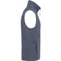 kariban Luca - Gilet micropolaire homme french_navy_heather