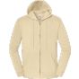 fruit of the loom Iconic Premium Hooded Sweat Jacket desert_sand