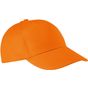 k-up Casquette coton - 5 panneaux orange