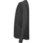 Tee Jays Long sleeve cooldry tee black_melange