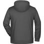 James&Nicholson Men´s Zip-Hoody graphite