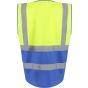 Regatta Men's Pro HI-VIS Executive Vest yellow/royal_blue