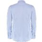 Kustom Kit Stretch Oxford Shirt Long Sleeve Light blue