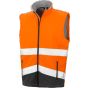 Result Printable Safety Softshell Gillet fluorescent_orange/black