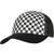 flexfit Checkerboard Retro Trucker black/white