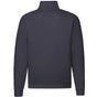 fruit of the loom Premium Zip Neck Raglan Sweat deep_navy