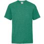 fruit of the loom Kids Valueweight T vert_chine