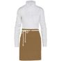 SG Accessories - Bistro Corsica - Cord Bistro Apron with Pocket caramel