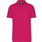 kariban Polo manches courtes homme fuchsia