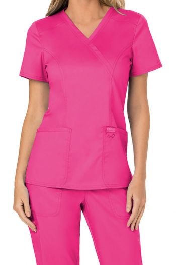 Image produit Haut cache-cœur femme