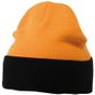 Myrtle Beach Knitted Cap orange/black