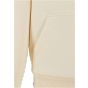 Build Your Brand Kids Fluffy Hoody White sand