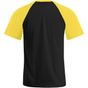 Promodoro Men´s Raglan T black/gold