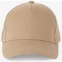 K-up Casquette 5 panneaux Oeko-Tex sand