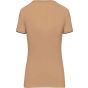 WK Designed To Work T-shirt Day To Day manches courtes femme camel/black