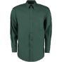 Kustom Kit Premium Oxford Shirt Long Sleeve Bottle green