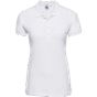 Russell Polo stretch ajusté femme white