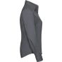 Russell Chemise en Popeline Polyester Coton cintrée manches longues femme convoy_grey