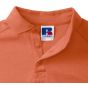 Russell Sweatshirt de travail col polo très résistant orange