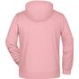 James&Nicholson Men´s Zip-Hoody rose_melange