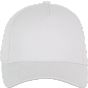 K-up Casquette en coton et polyester recyclés K-loop tracking - 5 panneaux white