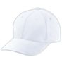 Myrtle Beach 6-Panel Polyester Peach Cap white