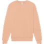 Bella Unisex sponge fleece drop shoulder sweatshirt peach