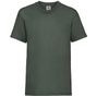 fruit of the loom Kids Valueweight T vert_bouteille