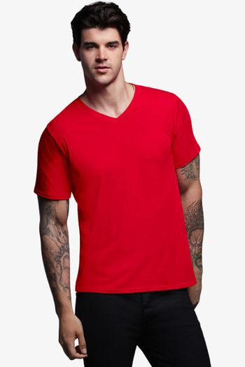 Image produit Anvil featherweight v-neck tee