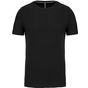 Kariban T-shirt col rond manches courtes homme black