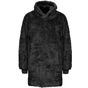 Ribbon Le sweat à capuche Ribbon en tissu polaire black