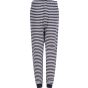 SF Clothing Unisex cuffed lounge pants navy/white_stripes
