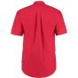 Kustom Kit Premium Oxford Shirt Short Sleeve Red
