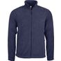 kariban Veste micropolaire zippée homme navy