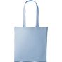 Nutshell Sac de courses en coton avec anses longues sky