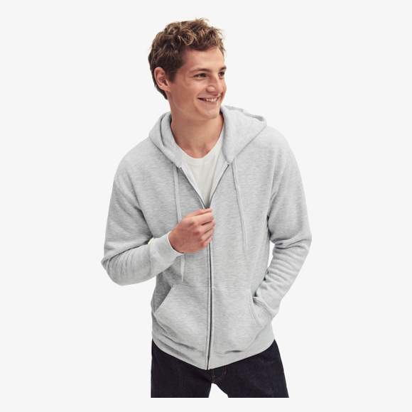 Fruit of the cheap loom zip up sweatshirt