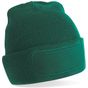 Beechfield Bonnet Original à patch bottle_green