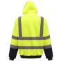 Yoko Sweatshirt capuche haute visibilité hi_vis_yellow/navy
