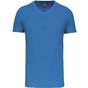 Kariban T-shirt Bio150IC col V homme light_royal_blue