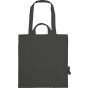 Neutral Twill Bag, Multiple Handles charcoal
