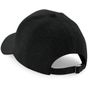 Beechfield Casquette de baseball style athleisure en jersey black