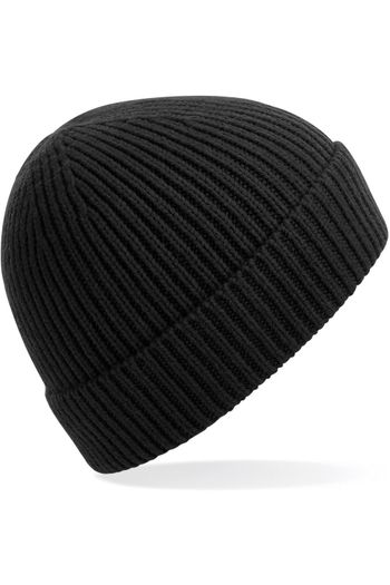 Image produit Bonnet en maille côtelée à pinces invisibles