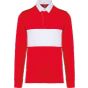 ProAct Polo Rugby manches longues sporty_red/white