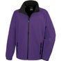 result Printable softshell purple/black