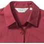 Russell Chemise en Popeline Polyester/Coton classique courtes allongées Femme classic_red