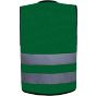 Korntex Safety Vest For Kids With Zipper Forest green